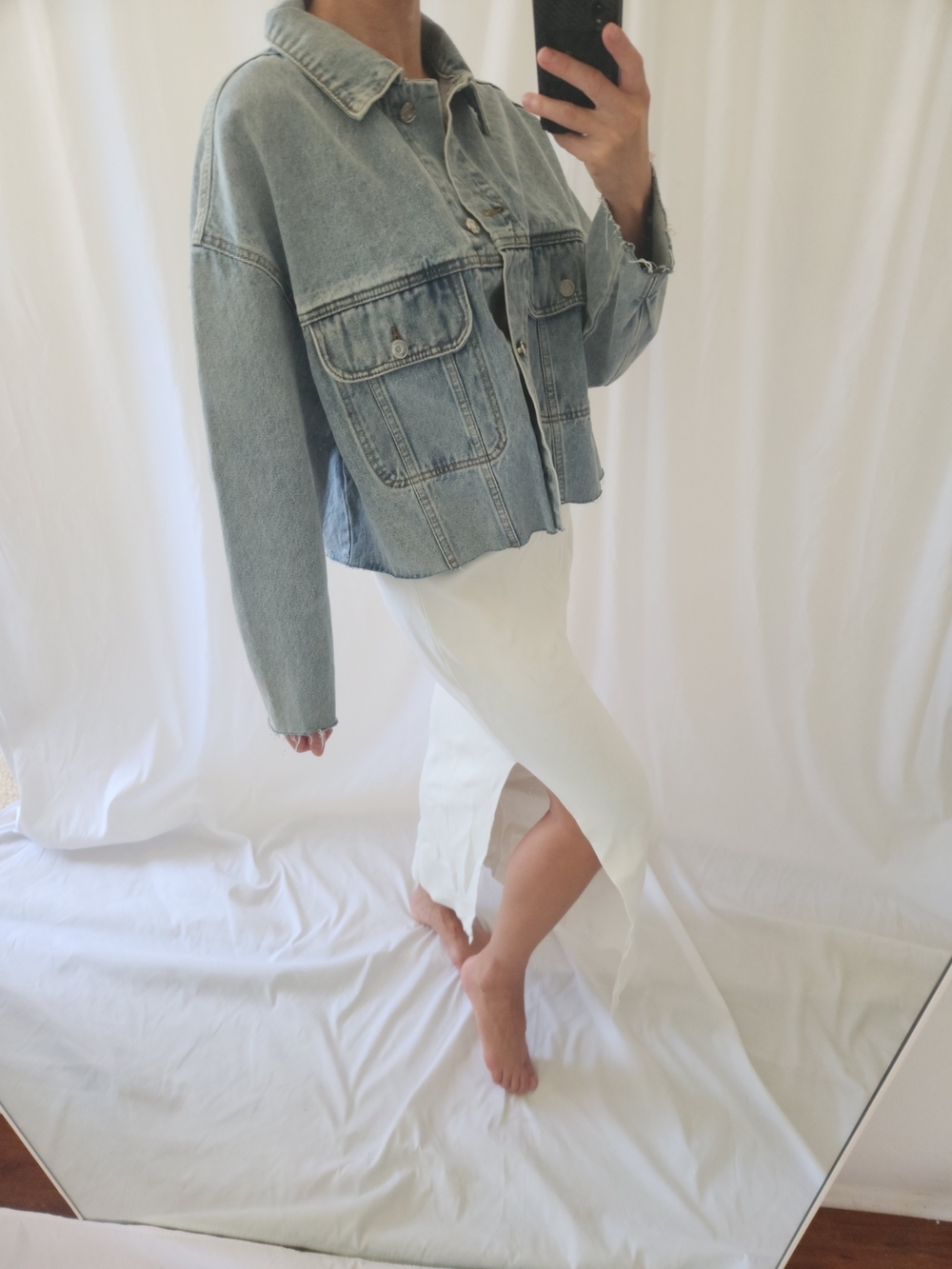 ASOS Light Blue Denim Jean Jacket - Picture 2 of 10